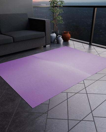 Purple Golden Fade Outdoor Rug, 60" x 84"
