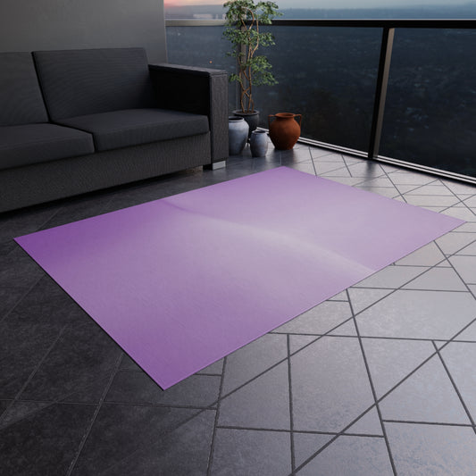 Purple Golden Fade Outdoor Rug, 60" x 84"