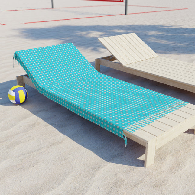 Tif Green Star-crossed Bodies Boho Beach Cloth, 38" × 81"