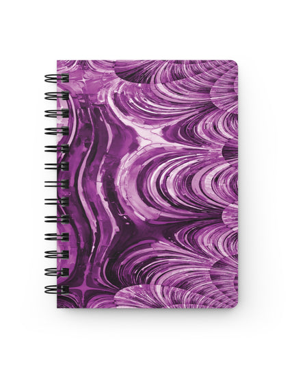 Uzi Spiral Powder Lavender Bound Journal, 5" x 7" 150 pages
