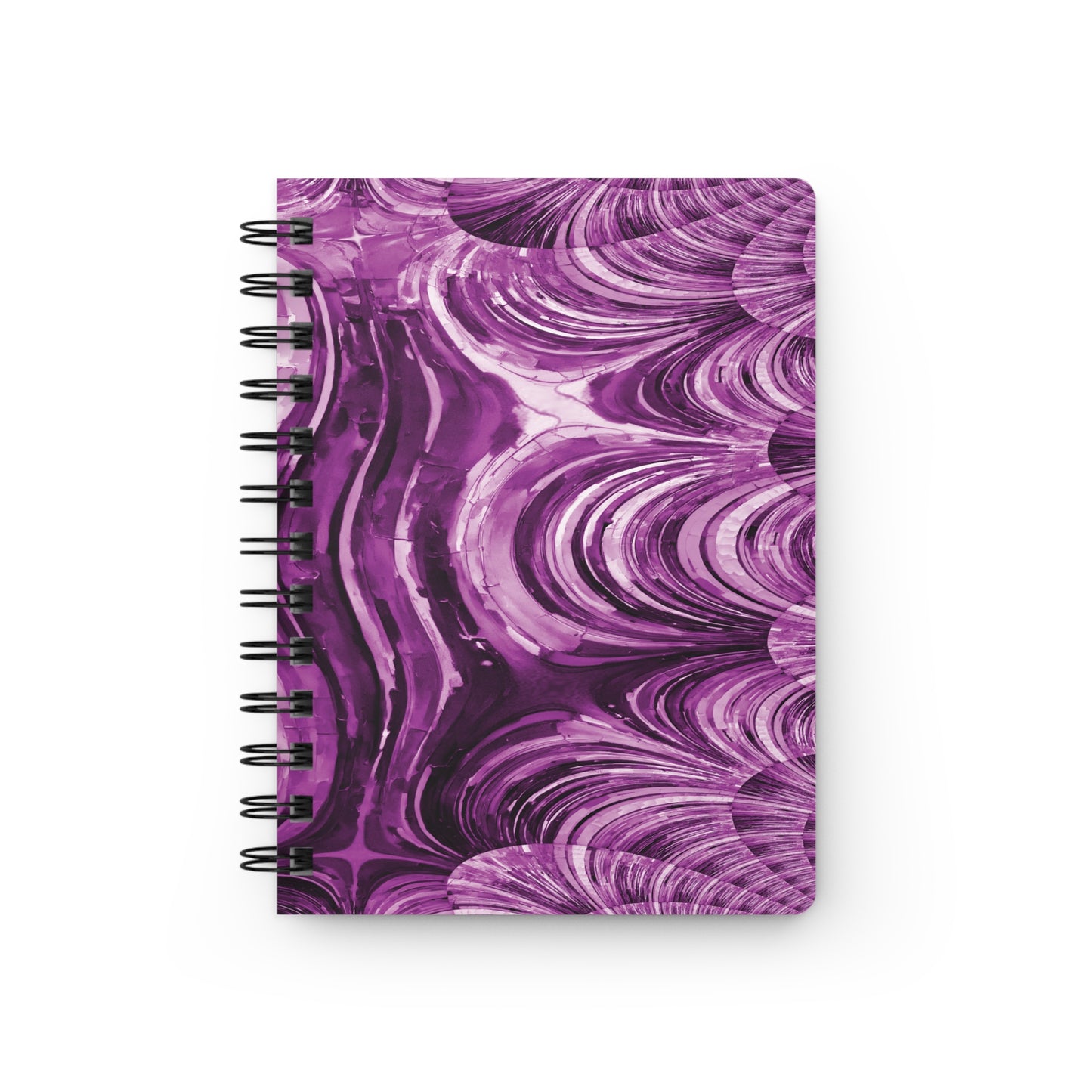 Uzi Spiral Powder Lavender Bound Journal, 5" x 7" 150 pages