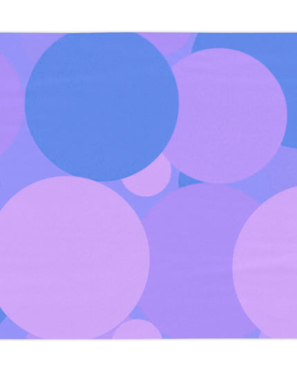 Pastel Purple Family Patches Tablecloth, 55" x 55"