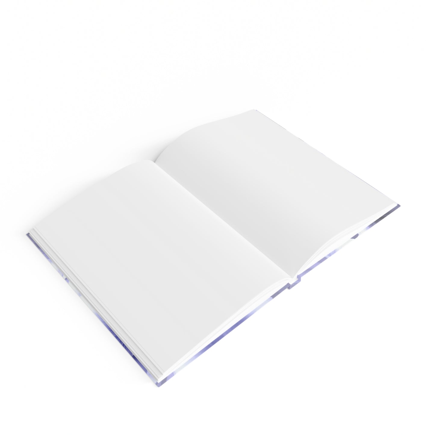 Indigo Blossom Floral Bunch Journal - 128 Blank pages, 5" x 7"