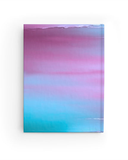 Wine Sea Blue Fog 5" x 7" Journal - 128 Ruled Line pages