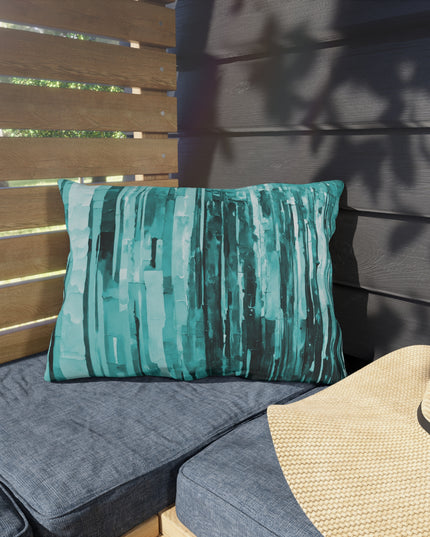 Striped Tif 20" x 14" Outdoor Pillow
