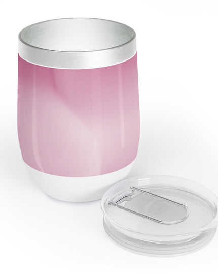 Pink Blush Fade 12 oz Chill Wine Tumbler