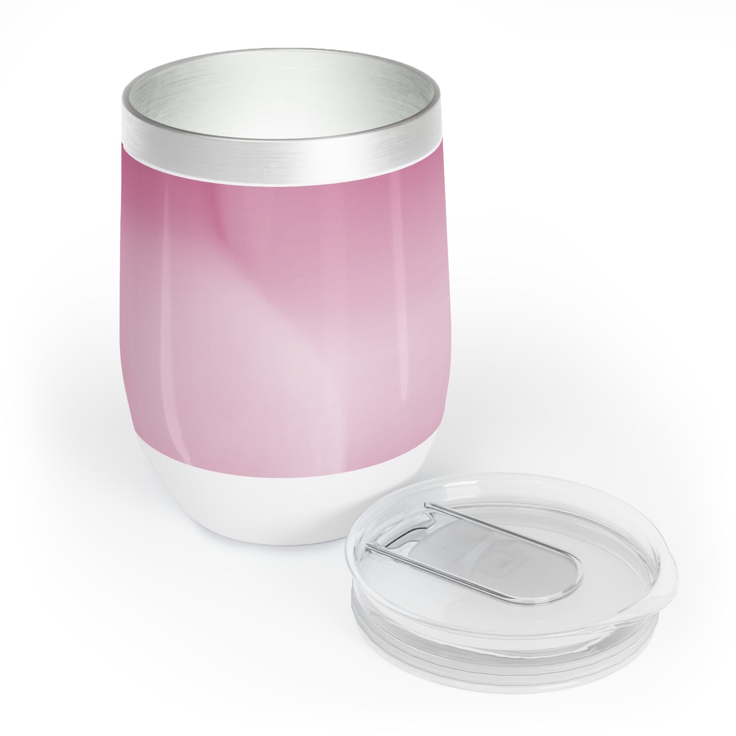 Pink Blush Fade 12 oz Chill Wine Tumbler