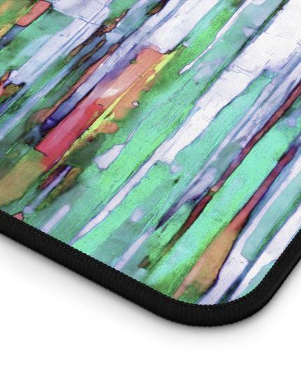 Striped Pastels 12" x 18" Desk Mat