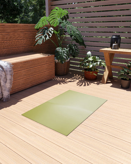 Lemon Fade Outdoor Rug, 24" x 36"