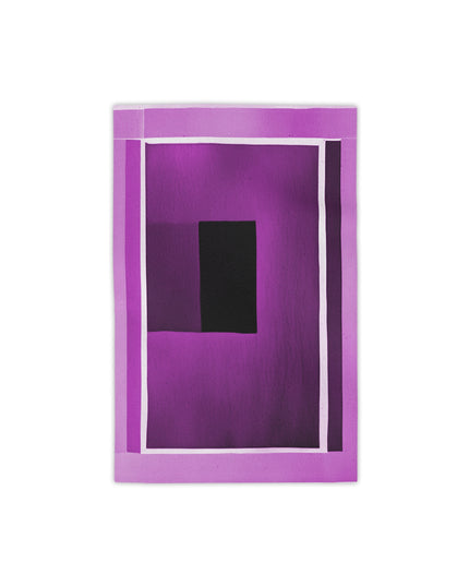 Magenta Shadow Beach Towel, 18" x 27"