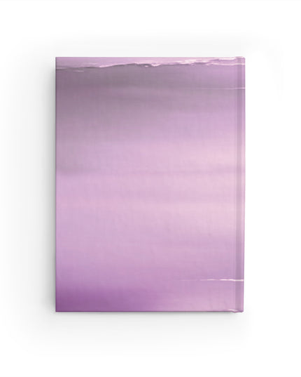 Dark Pink Sea Amethyst Fog 5" x 7" Journal - 128 Blank pages