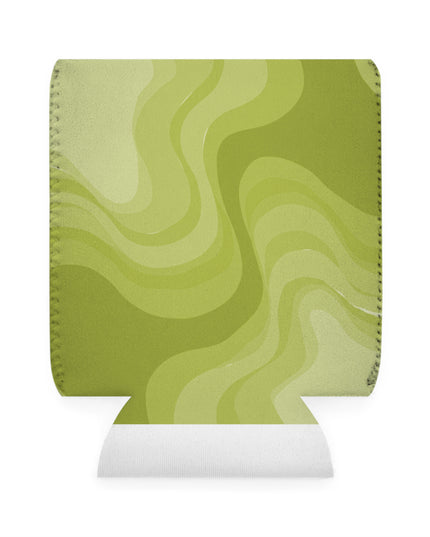 Lemon Wavey 12 oz Can Cooler Sleeve