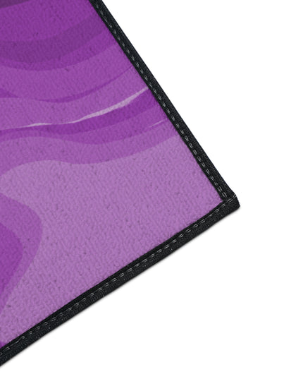 Wavey Purple Wavey 24" x 36" Heavy Duty Floor Mat