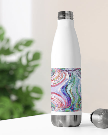 Uzi Spiral Pastels 20oz Insulated Water Bottle