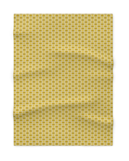 Lemongrass Star-crossed Bodies Soft Fleece Baby Blanket, 30" x 40"