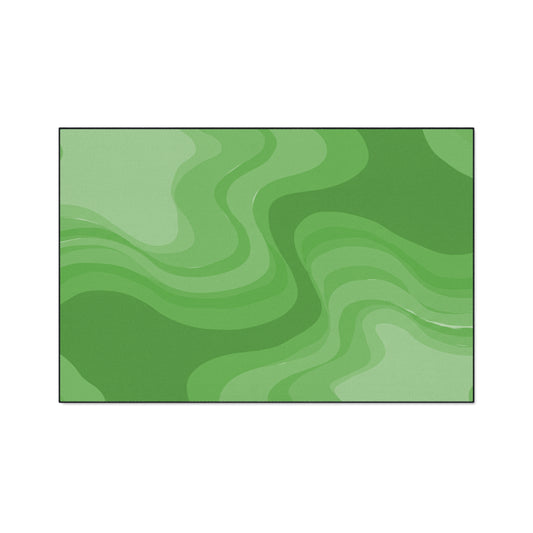 Greenie Meanie Wavey 48" x 72" Heavy Duty Floor Mat