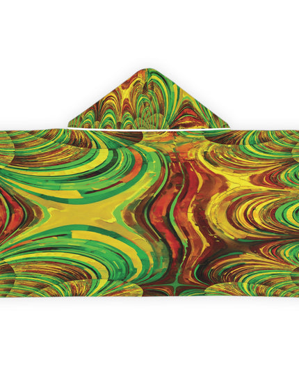 Uzi Spiral Beta Youth Hooded Towel, 24" x 48"