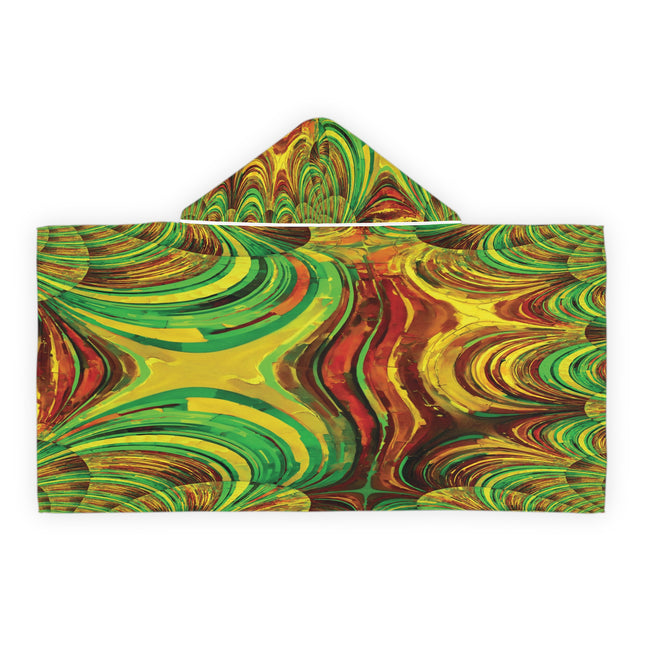 Uzi Spiral Beta Youth Hooded Towel, 24" x 48"