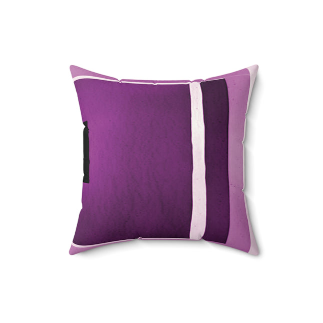 Magenta Shadow 16" x 16" Faux Suede Square Pillow