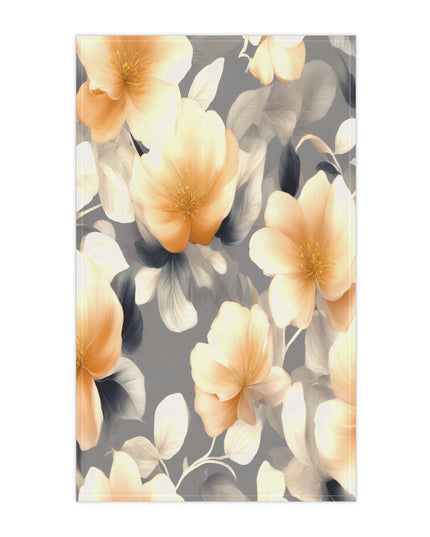 Soft Blossom Floral Bunch Tea Towels (cotton, poly), 18" x "30
