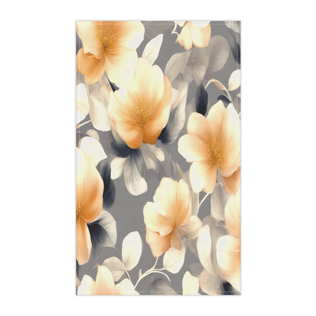 Soft Blossom Floral Bunch Tea Towels (cotton, poly), 18" x "30