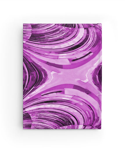 Uzi Spiral Powder Lavender 5" x 7" Journal - 128 Blank pages