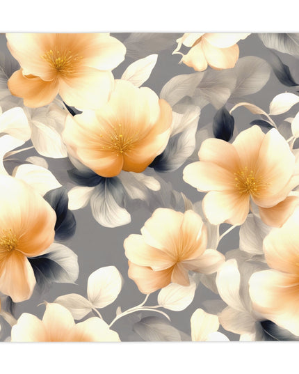 Soft Blossom Floral Bunch Tablecloth, 55" x 55"