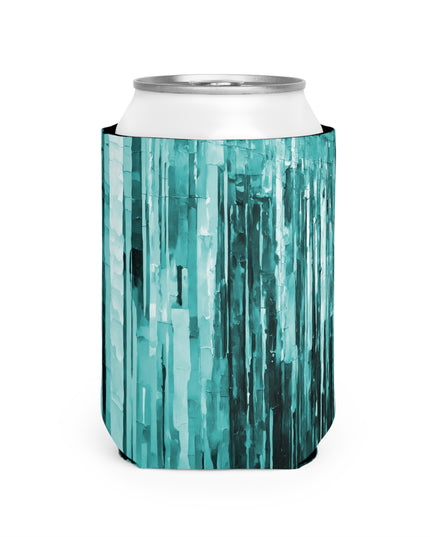 Striped Mint Pastel 12 oz Can Cooler Sleeve