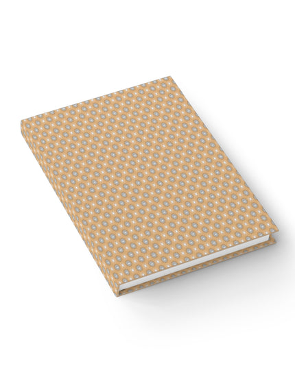 Tan Sunset Star-crossed Bodies Journal - 128 Ruled Line pages - 5" x 7"