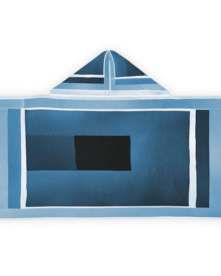 Blue Shadow Youth Hooded Towel, 24" x 48"