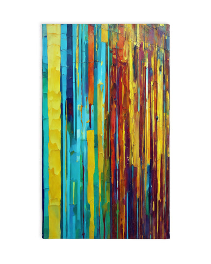 Striped Alpha Hand Towel, 16" x 28"
