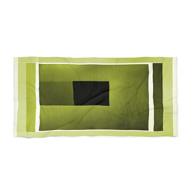Lemongrass Shadow 30" x 60" Beach Towel