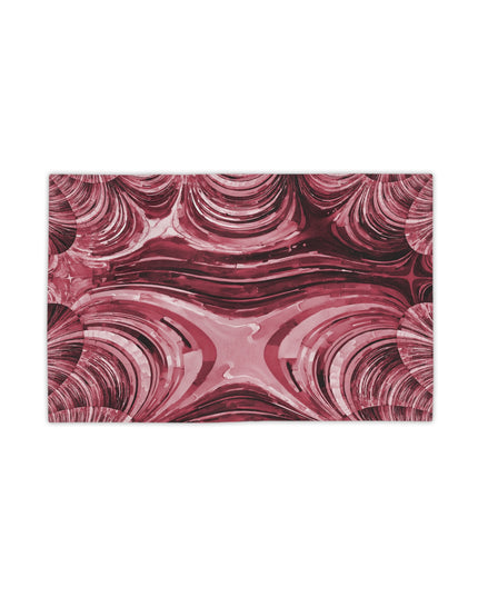 Uzi Spiral Ruby Beach Towel, 18" x 27"