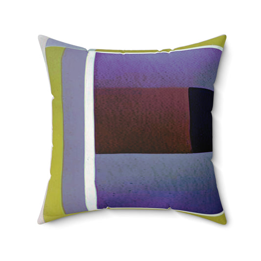 Zeta Shadow 20" x 20" Faux Suede Square Pillow