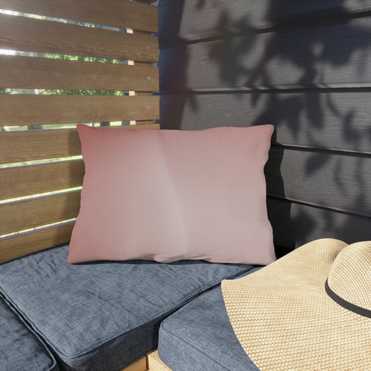 Rose Red Fade 20" x 14" Outdoor Pillow