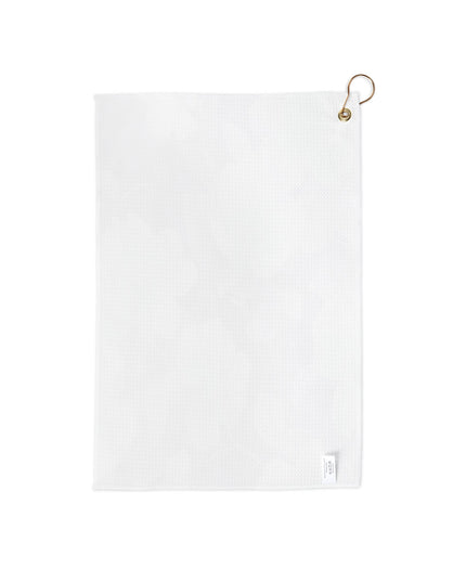 Lime Lavender Floral Bunch Golf Towel, 16" x 24"