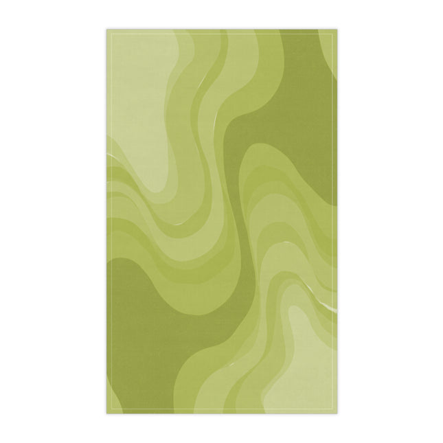 Lemon Wavey Tea Towels (cotton, poly), 18" x "30