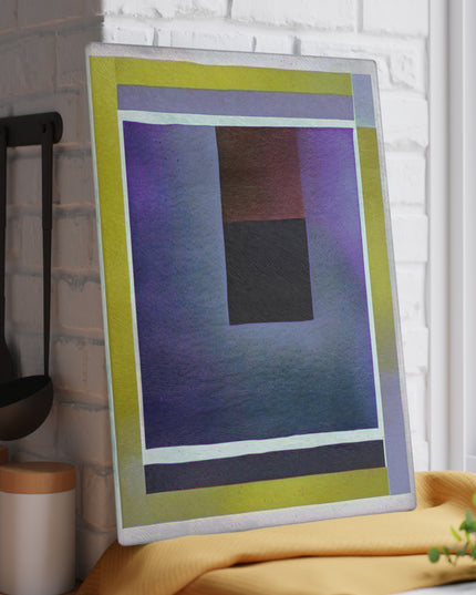 Zeta Shadow Glass Cutting Board, 11" x 15"