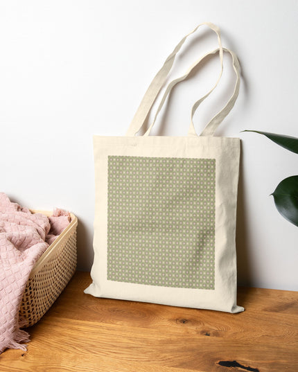 Olive Star-crossed Bodies Cotton Canvas Tote Bag