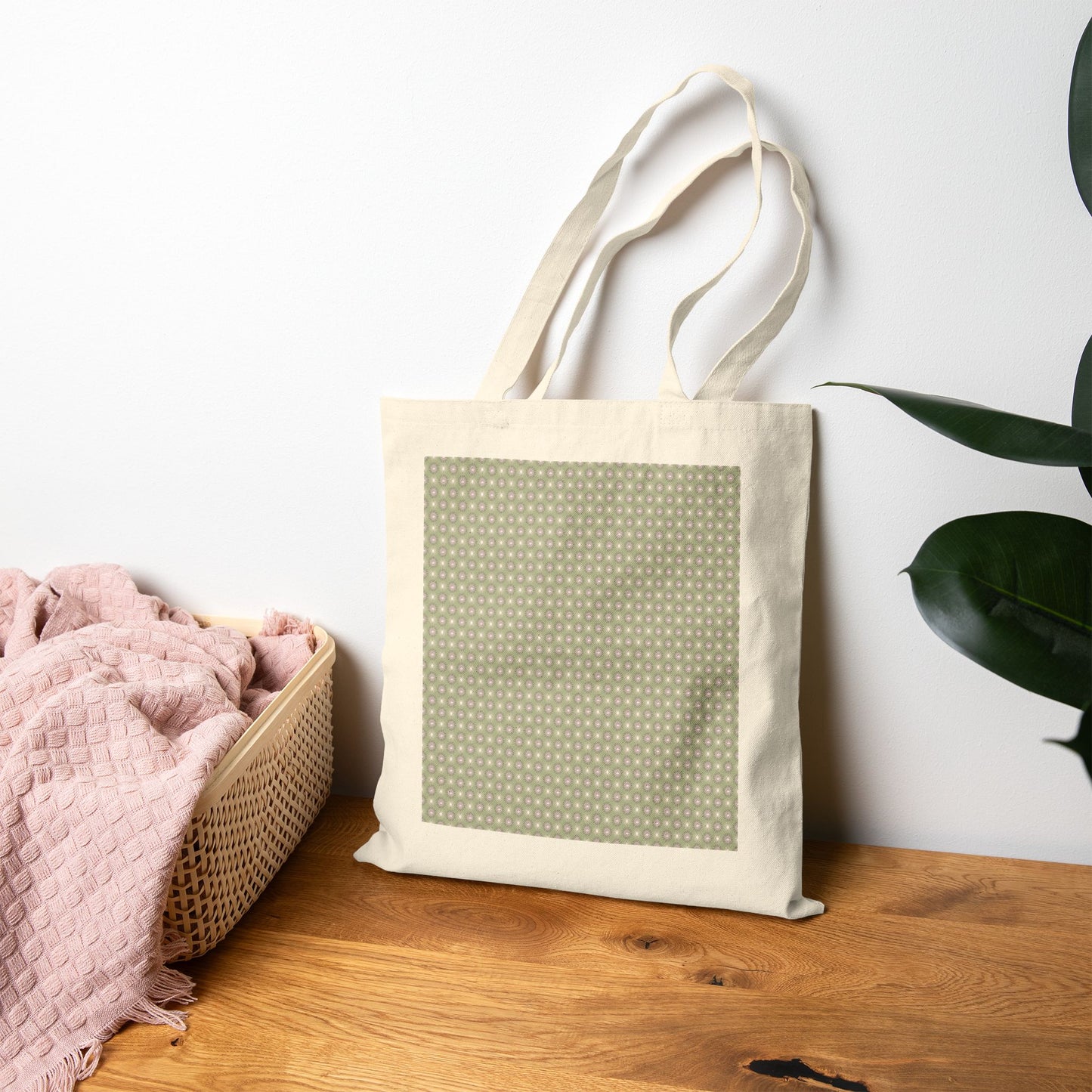 Olive Star-crossed Bodies Cotton Canvas Tote Bag
