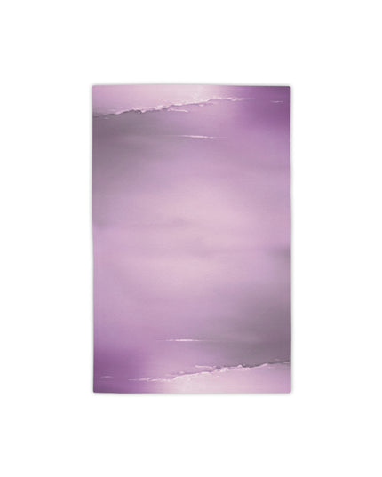 Dark Pink Sea Amethyst Fog Beach Towel, 18" x 27"