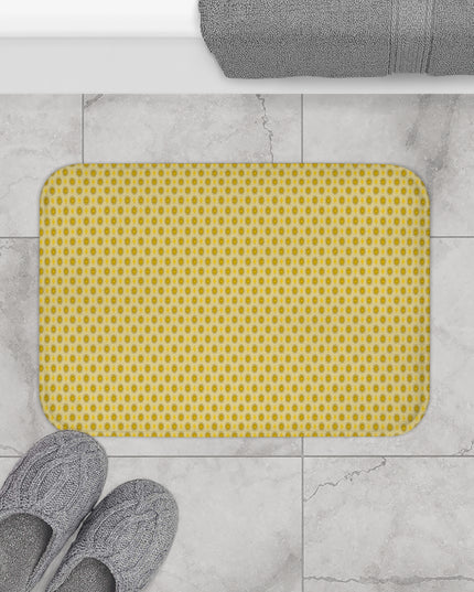 Lemongrass Star-crossed Bodies 24" x 17" Bath Mat