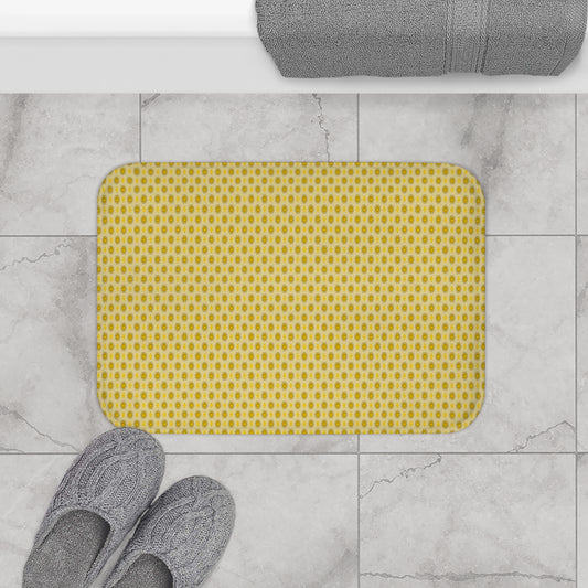 Lemongrass Star-crossed Bodies 24" x 17" Bath Mat