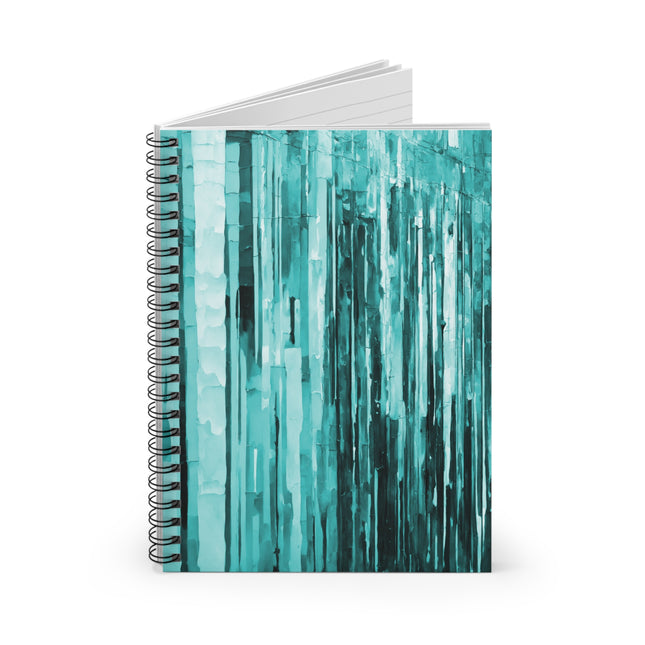 Striped Tif Spiral Notebook - Ruled Line, 6" x 8", 118 pages