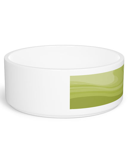 Lemon Wavey 16 oz Pet Bowl