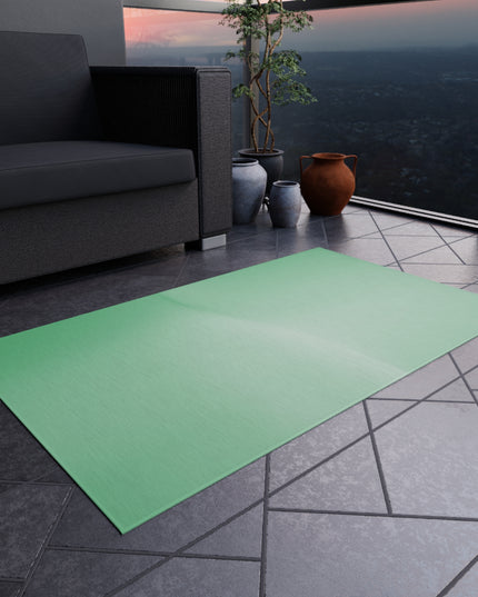 Mint Fade Outdoor Rug, 36" x 60"
