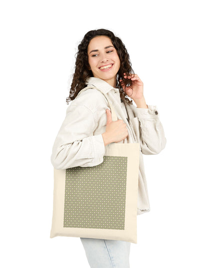 Olive Star-crossed Bodies Cotton Canvas Tote Bag