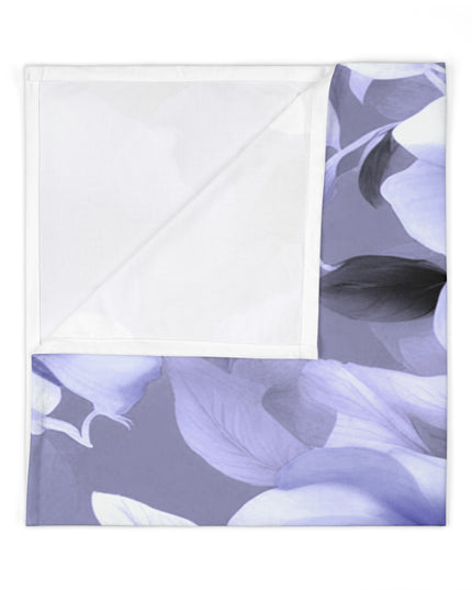 Indigo Blossom Floral Bunch Baby Swaddle 30″×40″ Blanket