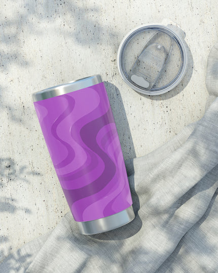 Wavey Purple Wavey Vagabond 20oz Tumbler