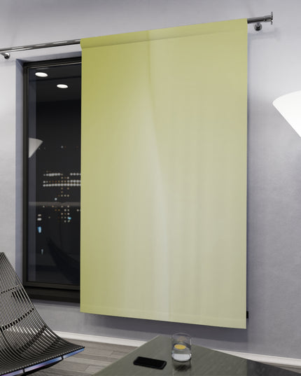 Lemon Fade Window Curtain, 50" x  84", blackout